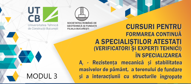 Poza produs Curs de formare continua verificatori/experti Af Proiectare geotehnica - Modul 3 - Proiectarea geotehnica a fundatiilor de suprafata