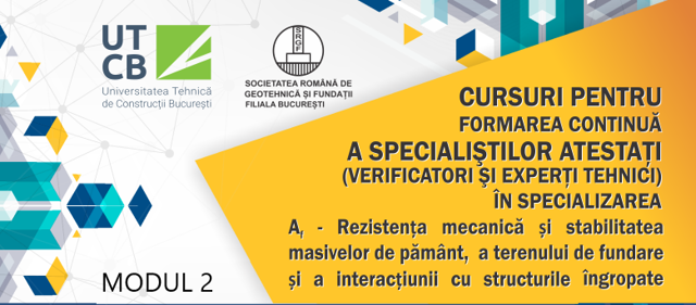 Poza produs Curs de formare continua verificatori/experti Af Proiectare geotehnica - Modul 2 - Investigatie geotehnica
